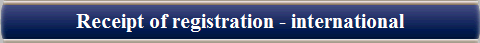 Receipt of registration - international